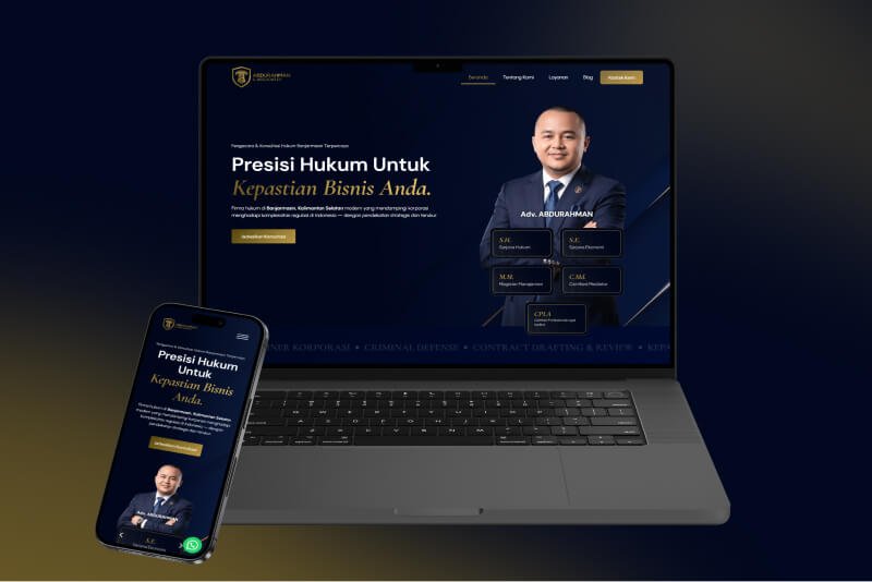 Website Konsultan Hukum